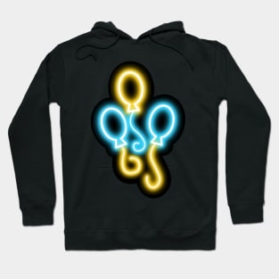 Neon Laughter Hoodie